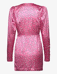 ROTATE Birger Christensen - Satin Mini Cutout Dress - sachet pink comb. - 1