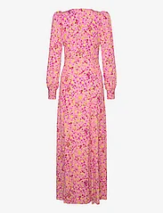 ROTATE Birger Christensen - Jacquard Maxi Dress - ilgos suknelės - fuchsia pink comb. - 1