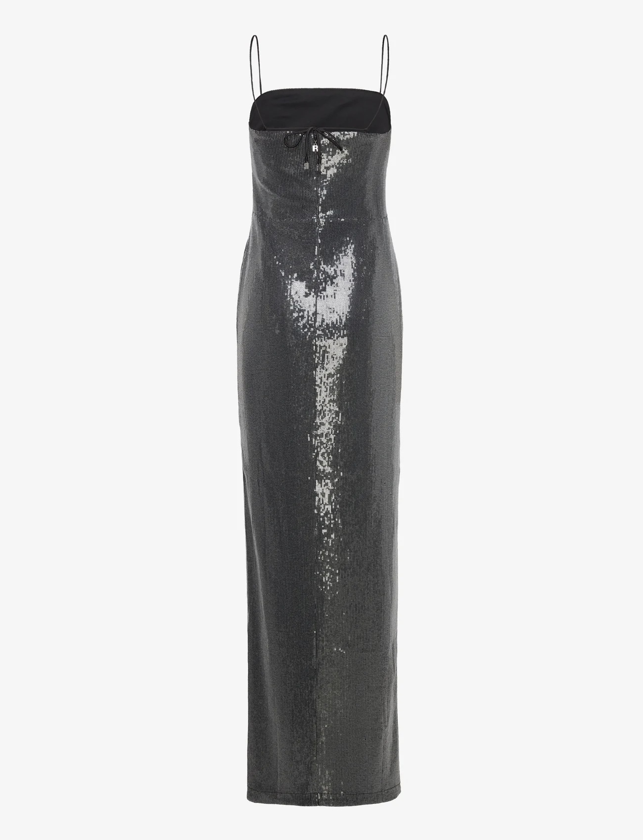 ROTATE Birger Christensen - Sequin Maxi Slit Dress - paillettenkleider - black - 1
