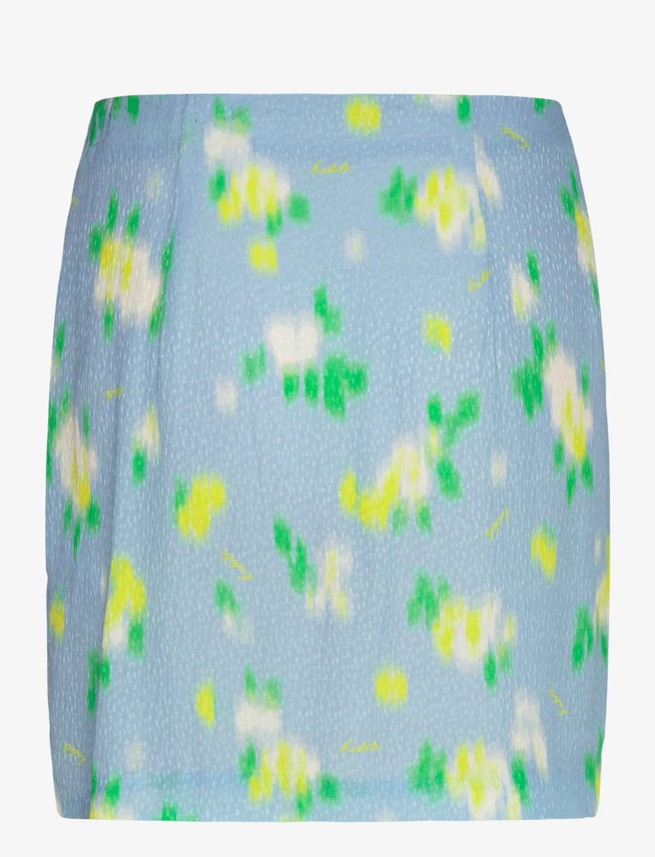 ROTATE - JACQUARD MINI SKIRT - short skirts - placid blue comb. - 1