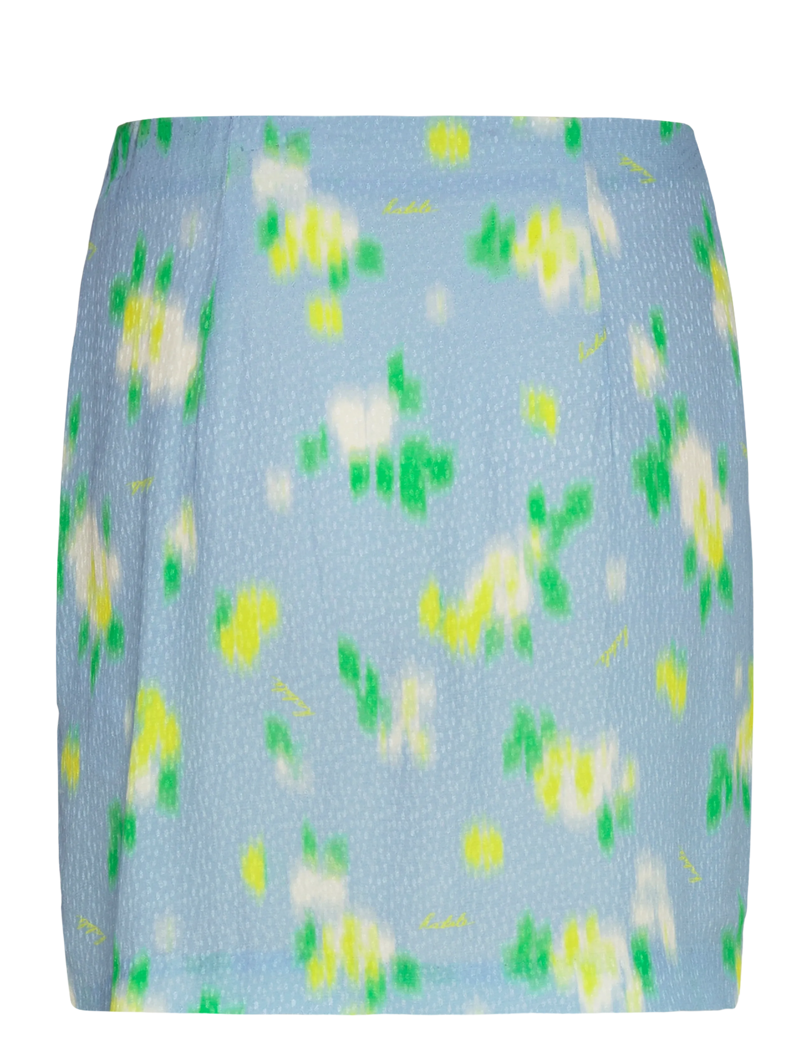 ROTATE - JACQUARD MINI SKIRT - trumpi sijonai - placid blue comb. - 1