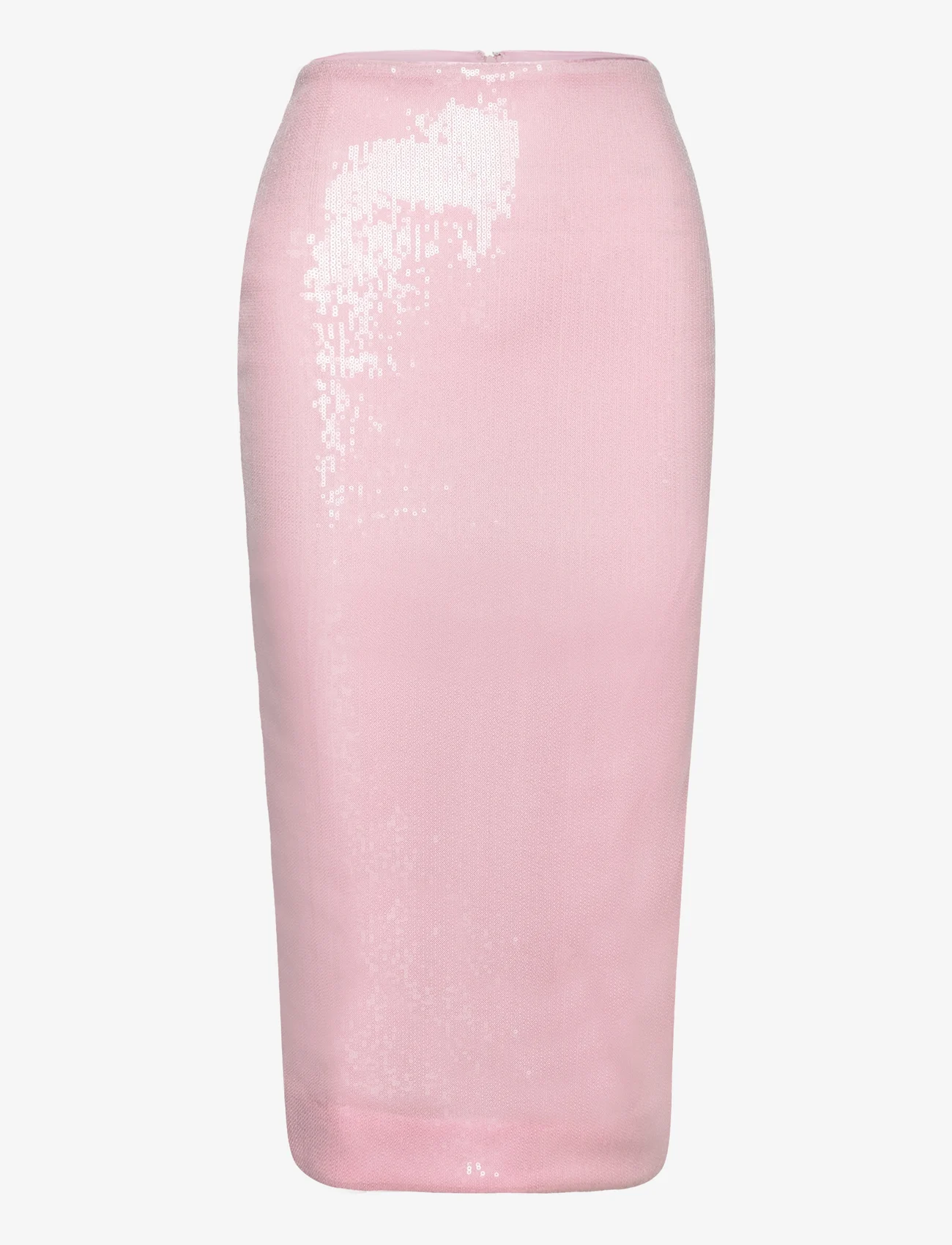 ROTATE Birger Christensen - Sequin Midi Pencil Skirt - ołówkowe spódnice - orchid pink - 0