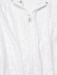 ROTATE Birger Christensen - Sequin Puffy Sleeve Dress - festtøj til outletpriser - bright white - 3