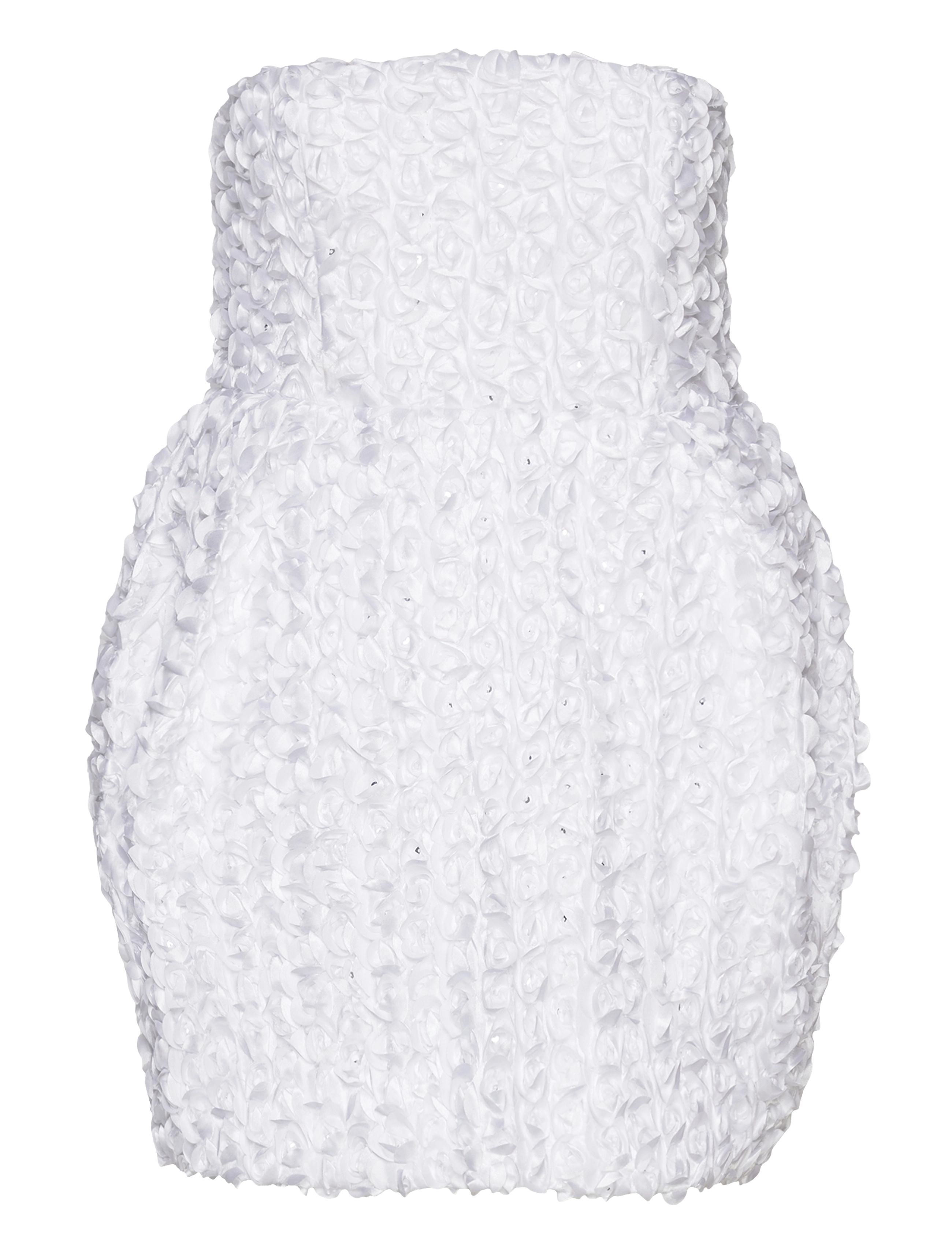 ROTATE 3D Flower Mini Kleid Weiß - 36 - Damen