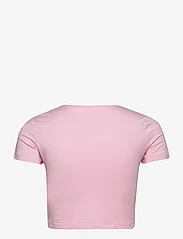 ROTATE Birger Christensen - Cropped Logo T-Shirt - crop tops - orchid pink - 1