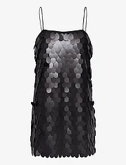 ROTATE Birger Christensen - Sequins Mini Slip Dress - slipklänningar - black - 0