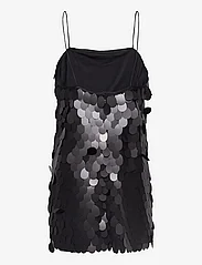 ROTATE Birger Christensen - Sequins Mini Slip Dress - krótkie sukienki - black - 1