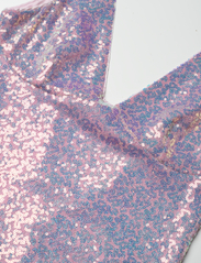 ROTATE Birger Christensen - Sequin Low Cut Back Dress - ballīšu apģērbs par outlet cenām - sachet pink - 2