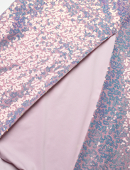 ROTATE Birger Christensen - Sequin Low Cut Back Dress - paljettklänningar - sachet pink - 3