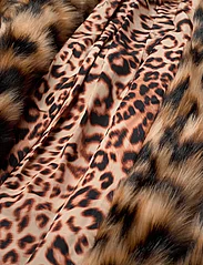 ROTATE Birger Christensen - Faux Fur Coat - fake fur jakker - honey peach comb. - 2