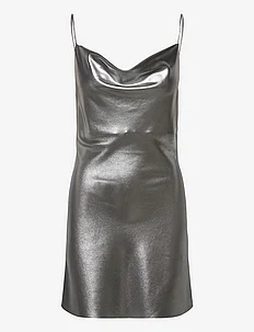 Metallic Mini Slip Dress, ROTATE Birger Christensen