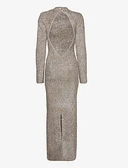 ROTATE Birger Christensen - Glitter Knit Maxi Dress - odzież imprezowa w cenach outletowych - rich gold comb. - 1