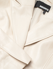 ROTATE Birger Christensen - Textured A-Line Coat - lette frakker - whisper white - 2