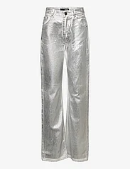 ROTATE Birger Christensen - Coated Denim Pants - straight jeans - white alyssum - 0