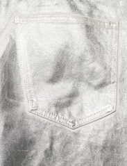 ROTATE Birger Christensen - Coated Denim Pants - straight jeans - white alyssum - 4