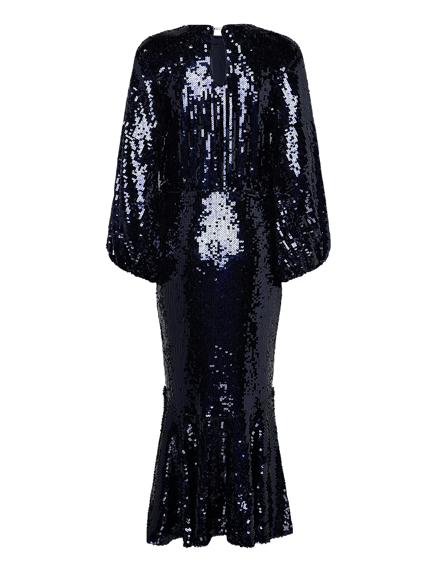 ROTATE - SEQUINS MAXI DRESS - aftenkjoler - sky captain (dark blue) - 1