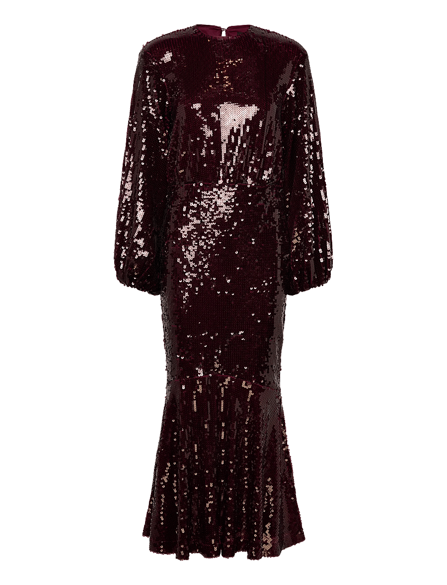 ROTATE - SEQUINS MAXI DRESS - abendkleider - zinfandel - 0