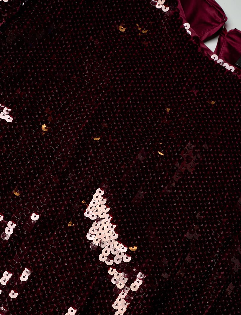 ROTATE - SEQUINS MAXI DRESS - aftenkjoler - zinfandel - 2
