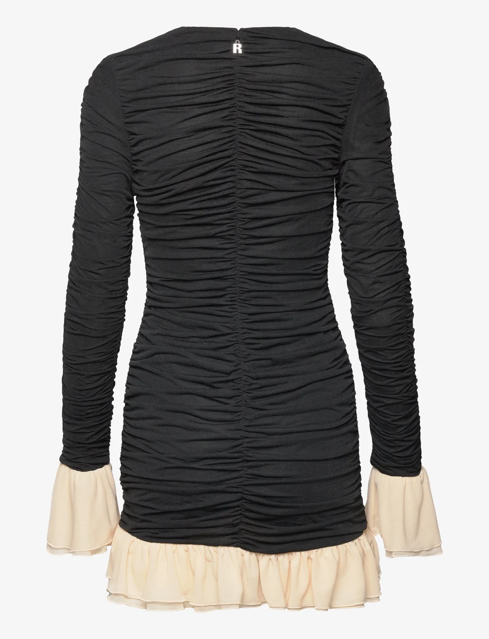 ROTATE Birger Christensen Mini Ruched Ls Dress (OTA111878000 ROTATE Birger Christensen Mini Ruched Ls Dress (OTA111878000