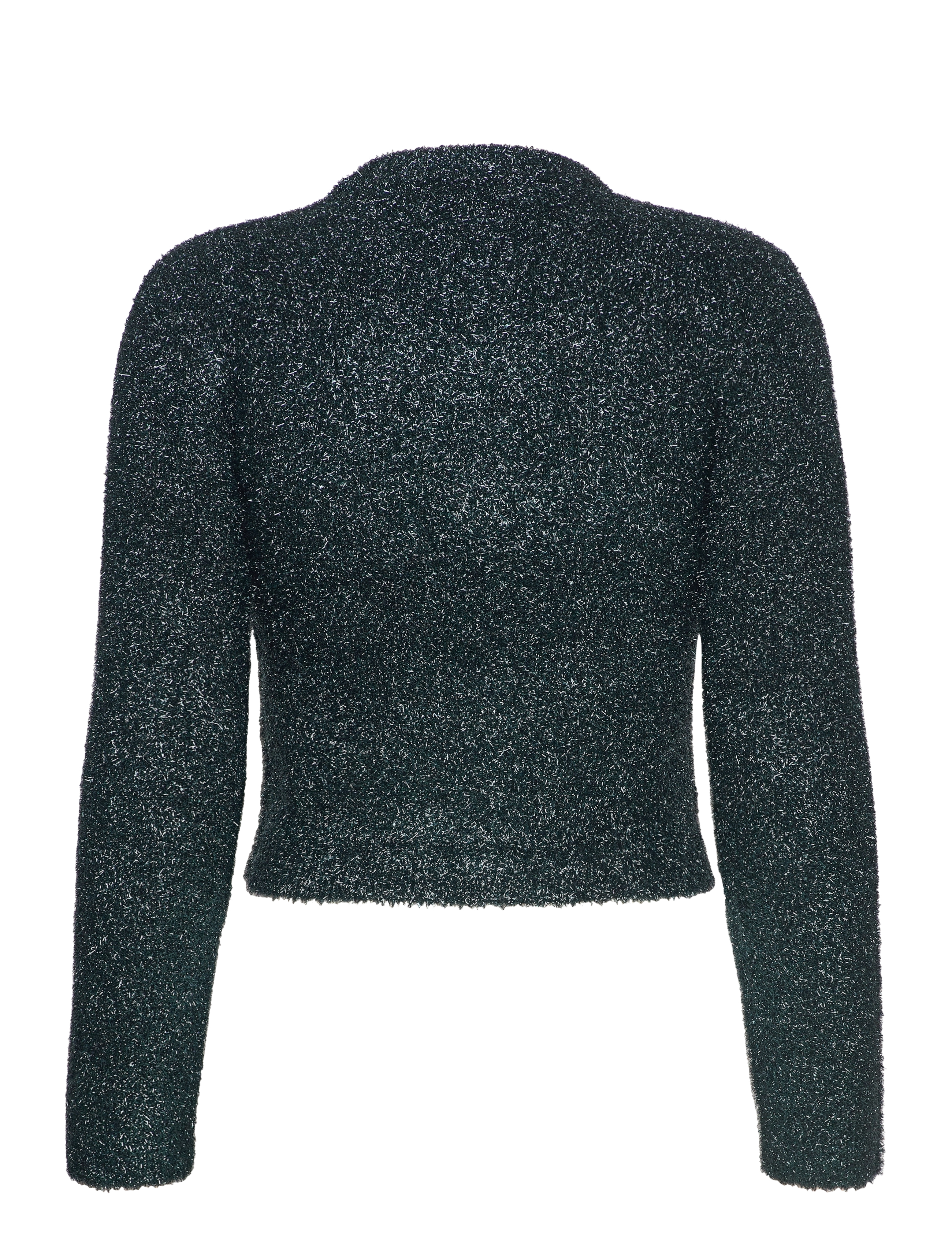 ROTATE Birger Christensen - Glitter Knit Cardigan - ponderosa pine - 1