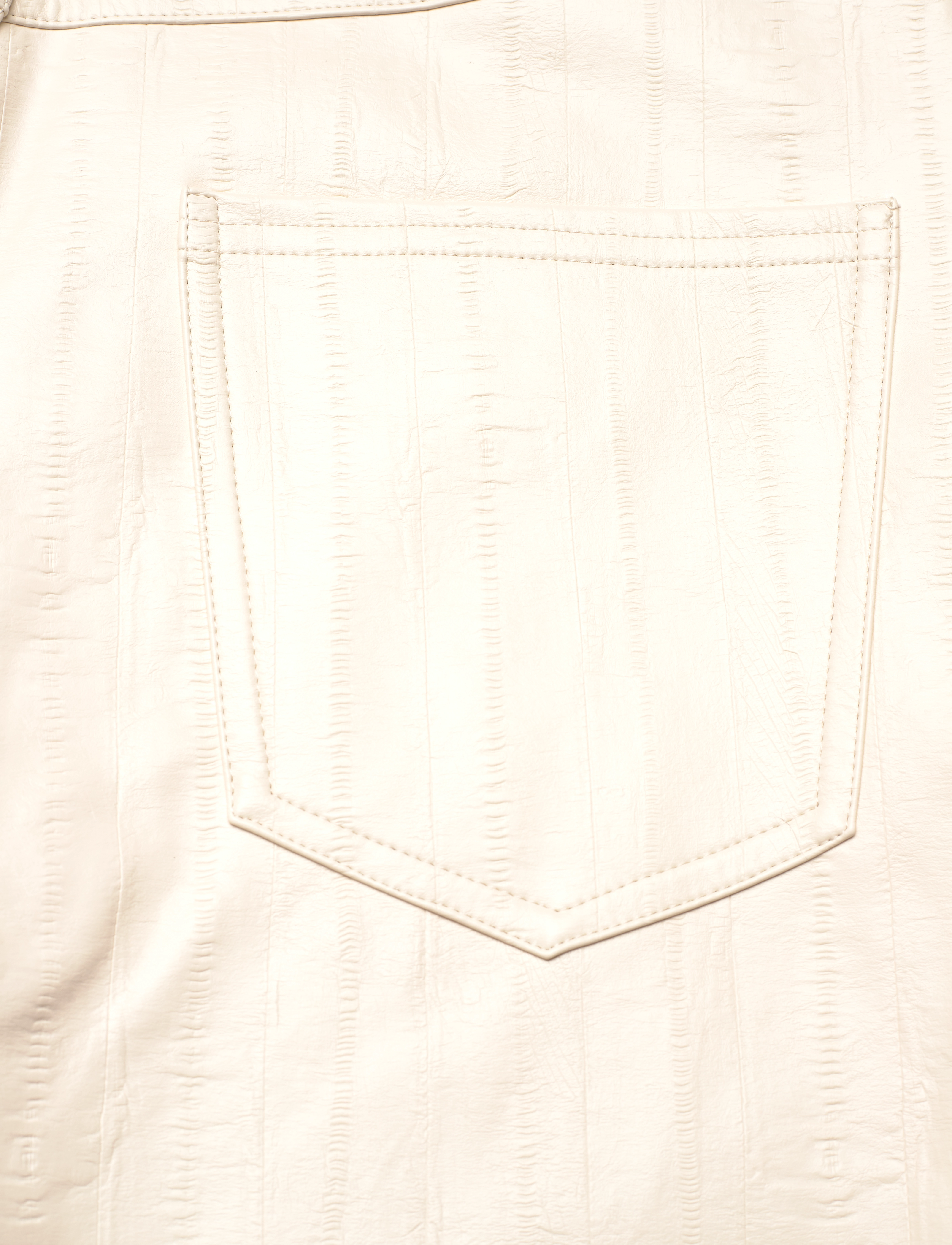 ROTATE - Textured Straight Pants - bukser med lige ben - whisper white - 4