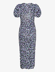 ROTATE Birger Christensen - Coated Jersey Puffy Dress - sukienki dopasowane - tap shoe comb. - 1