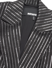 ROTATE Birger Christensen - Sequin Twill Blazer - party wear at outlet prices - black - 2