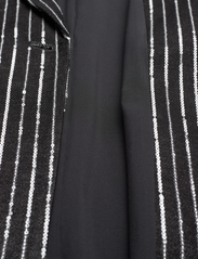 ROTATE Birger Christensen - Sequin Twill Blazer - party wear at outlet prices - black - 4