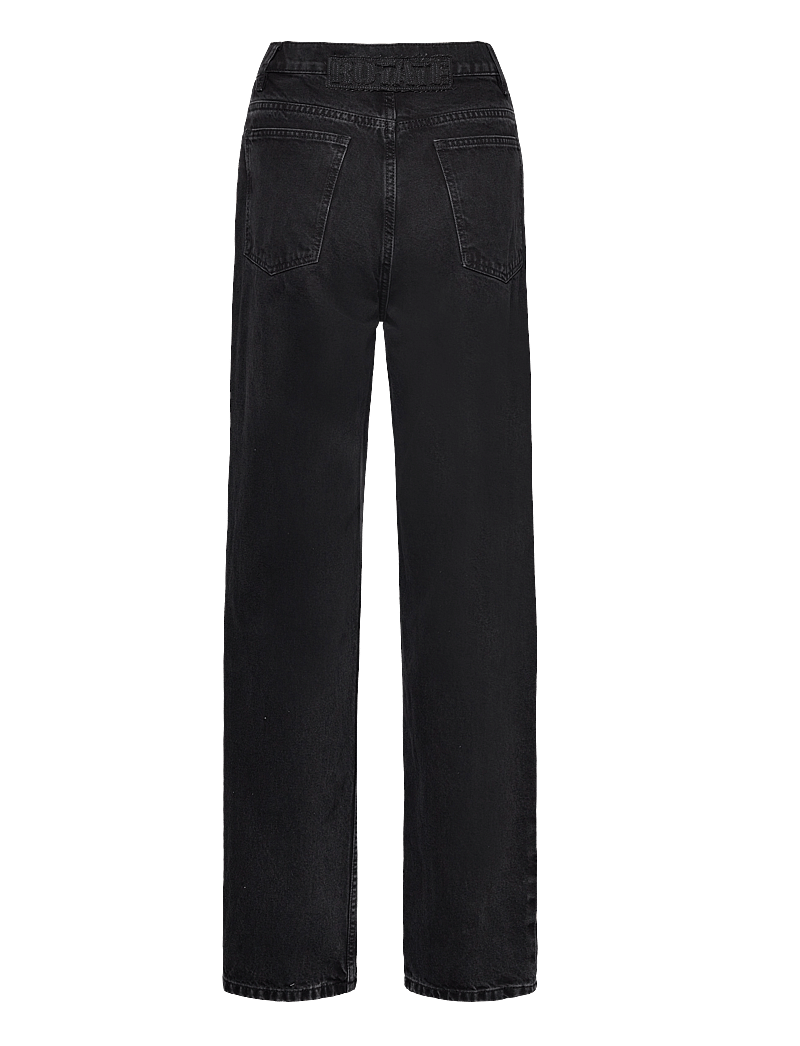 ROTATE Birger Christensen - Washed Denim Jeans - raka jeans - black - washed - 1
