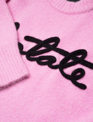ROTATE Birger Christensen - Knit Oversize Logo Jumper - džemperi - begonia pink - 2