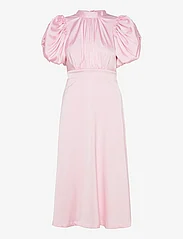 ROTATE Birger Christensen - SATIN PUFF MIDI DRESS - party wear at outlet prices - blushing bride - 0