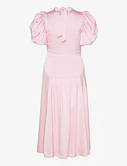 ROTATE Birger Christensen - SATIN PUFF MIDI DRESS - party wear at outlet prices - blushing bride - 1