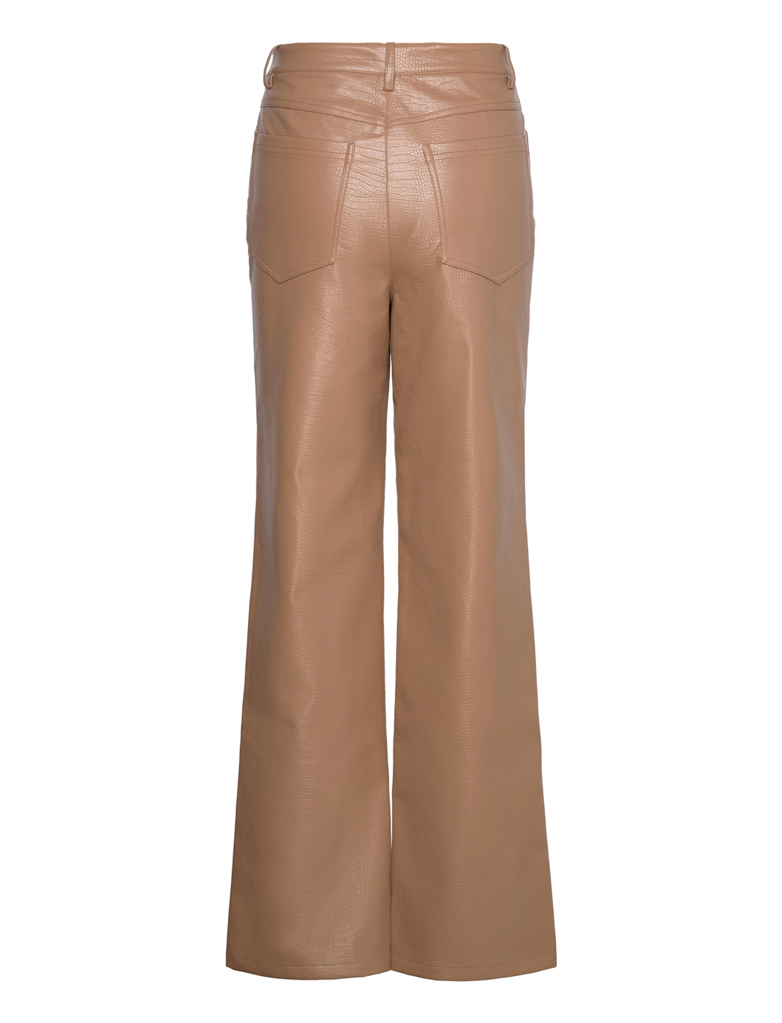 ROTATE - TEXTURED STRAIGHT PANTS - festtøj til outletpriser - tiger´s eye - 1