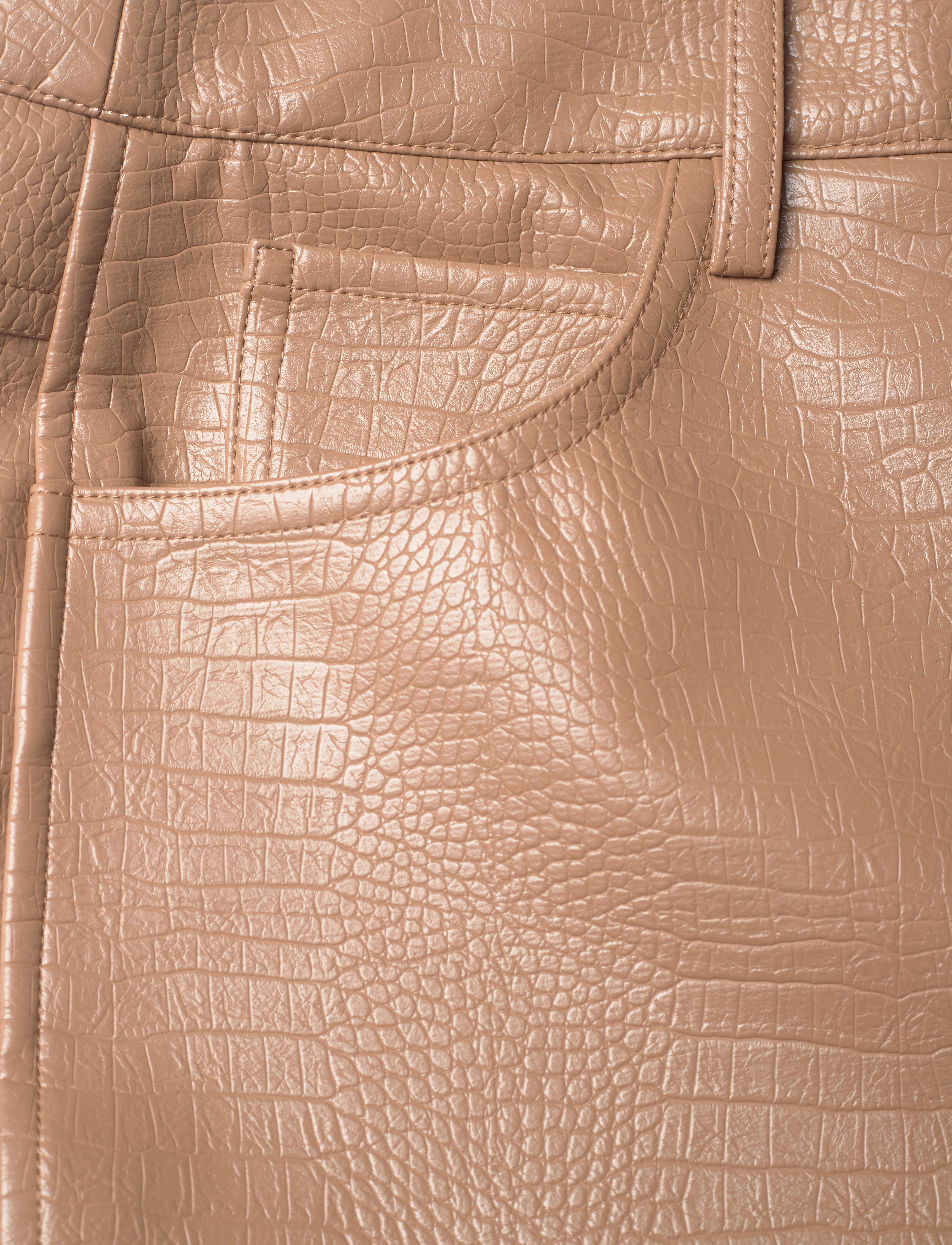 ROTATE - TEXTURED STRAIGHT PANTS - festtøj til outletpriser - tiger´s eye - 2