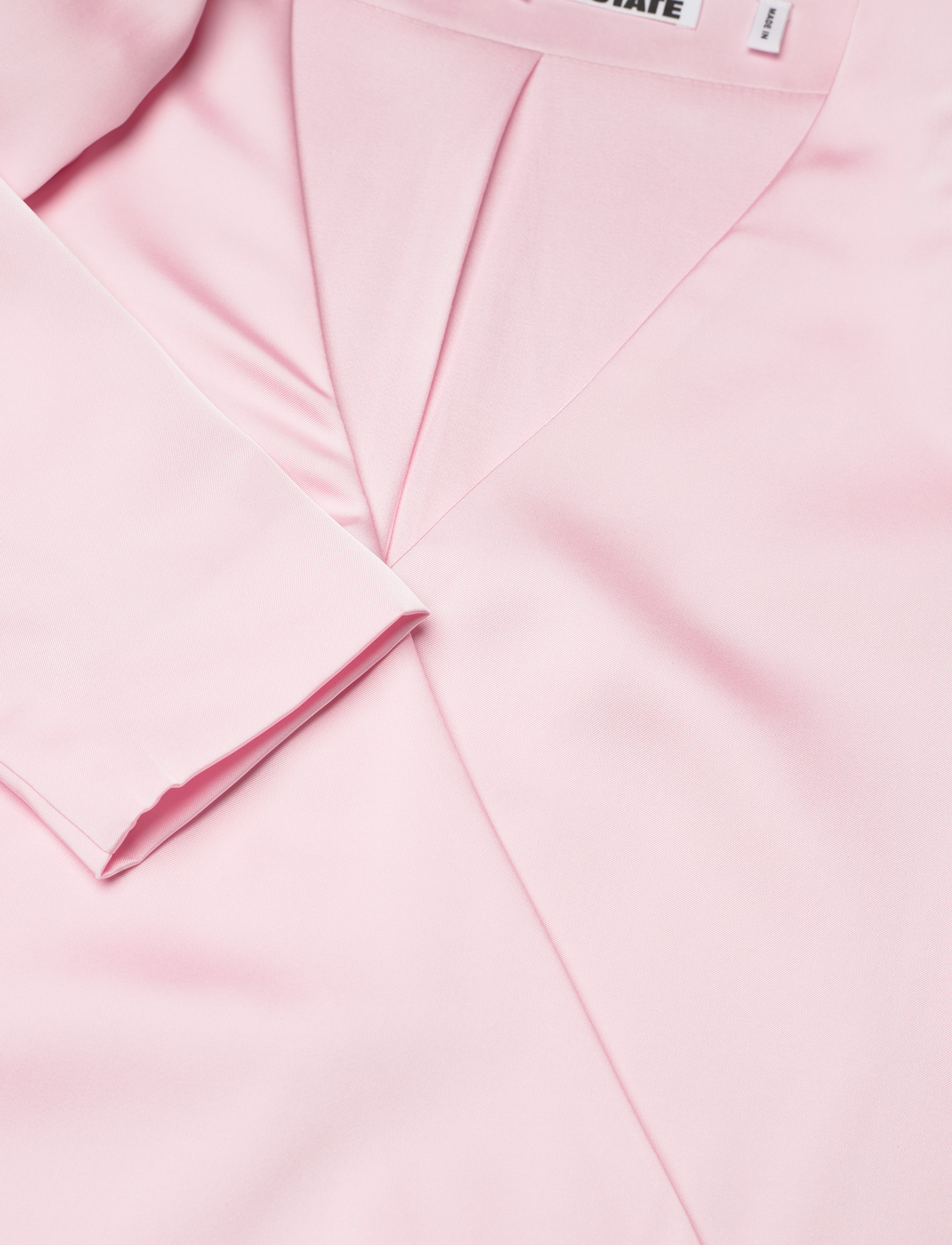 ROTATE - SATIN MIDI WRAP DRESS - slå-om-kjoler - blushing bride - 2