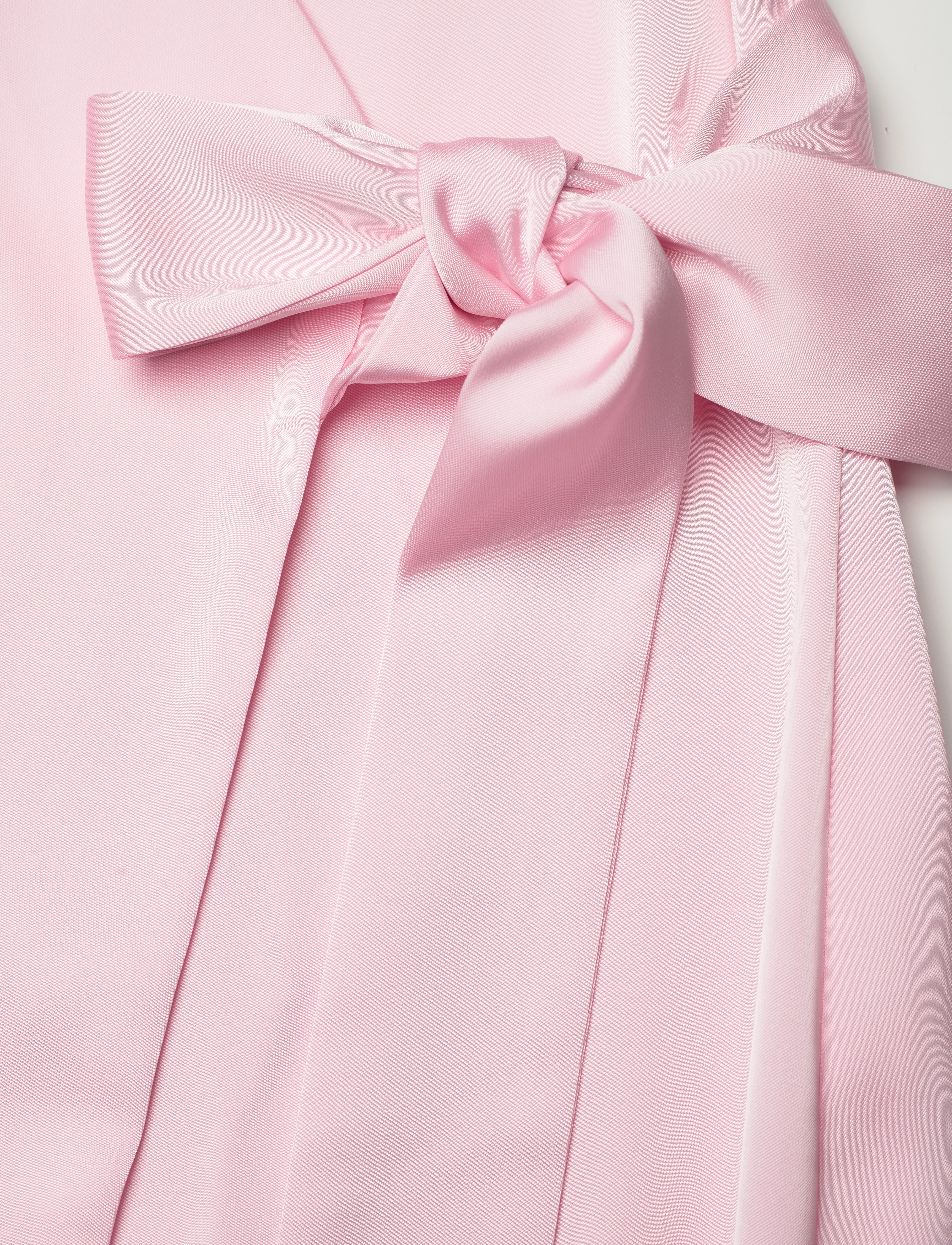 ROTATE - SATIN MIDI WRAP DRESS - slå-om-kjoler - blushing bride - 4