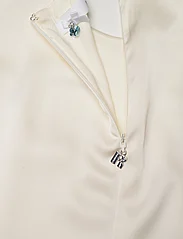 ROTATE Birger Christensen - SATIN MIDI SLIT DRESS - ballīšu apģērbs par outlet cenām - egret - 3