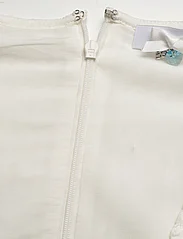 ROTATE Birger Christensen - LACE MINI V-NECK DRESS - ballīšu apģērbs par outlet cenām - egret - 2