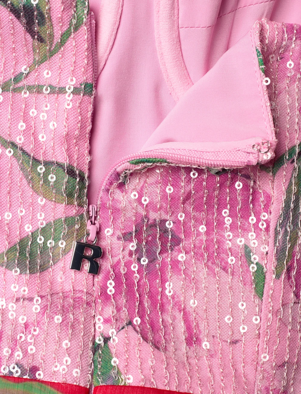 ROTATE Birger Christensen - PRINTED MIDI DRESS - sommerkleider - wildeve + prism pink comb. - 3