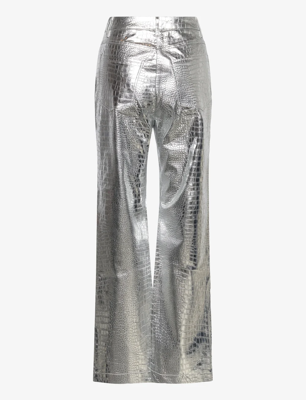 デニム・ジーパン Rotate Birger Christensen Silver Pants In Organic Denim ROTATE Birger Christensen Textured Pants (OTA1123342293