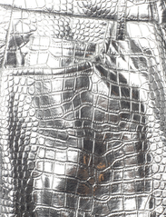 ROTATE Birger Christensen - Textured Pants - laia säärega püksid - silver - 2