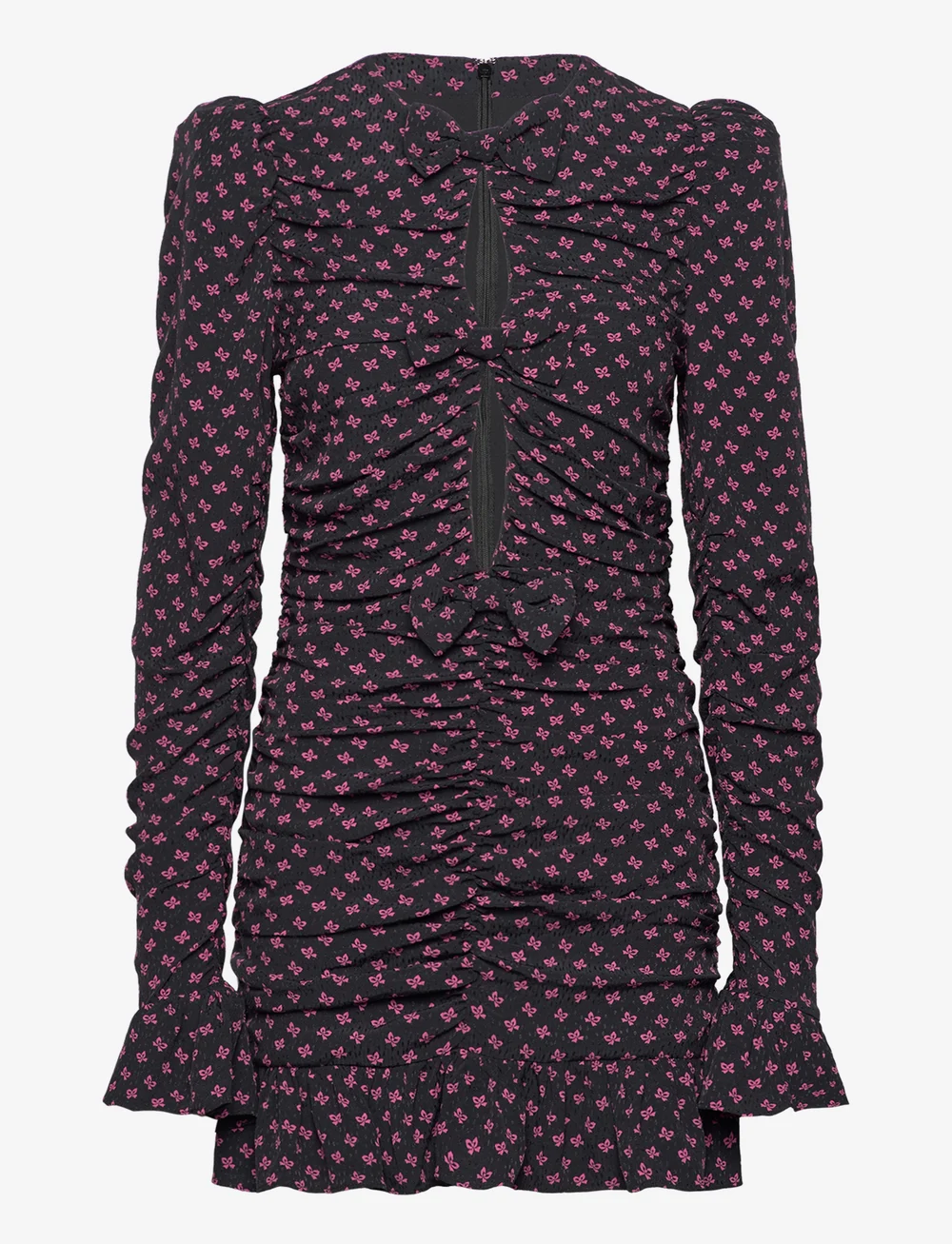 ワンピース ROTATE SS25 MINI DRESS WITH BANGS (1140421922 BCR9071922) ota1123732769_craspberryroseco