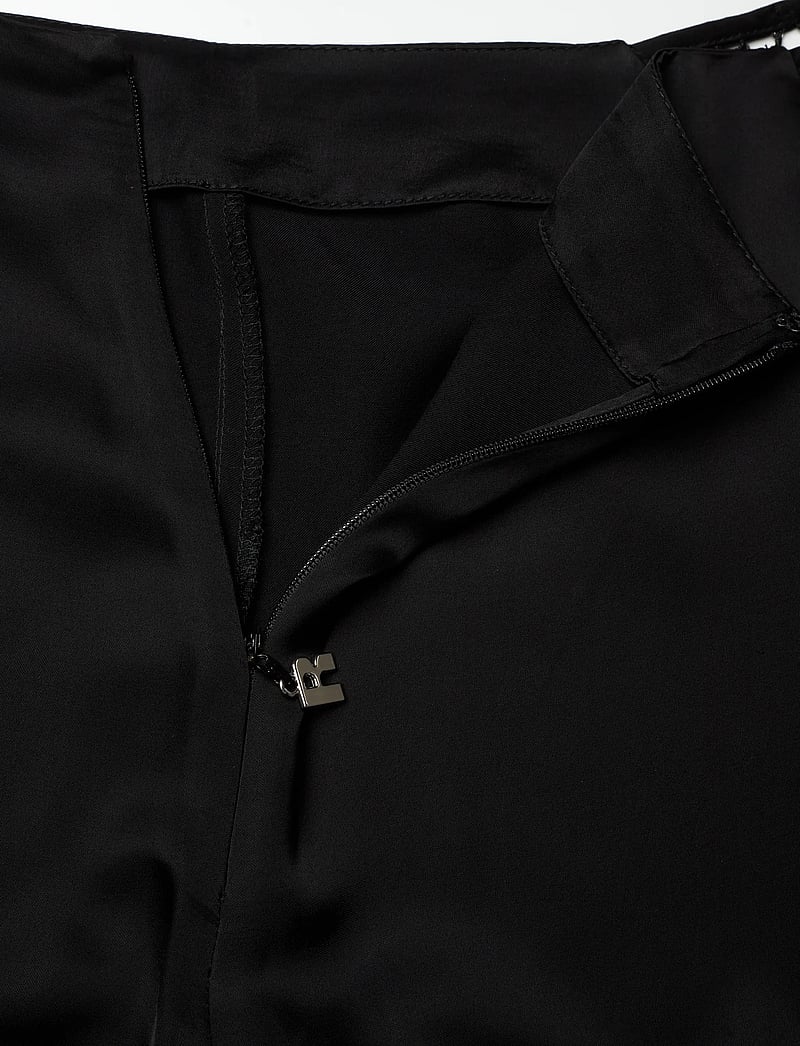 ROTATE Birger Christensen - MID WAIST FLARED PANTS - schlaghose - black - 2