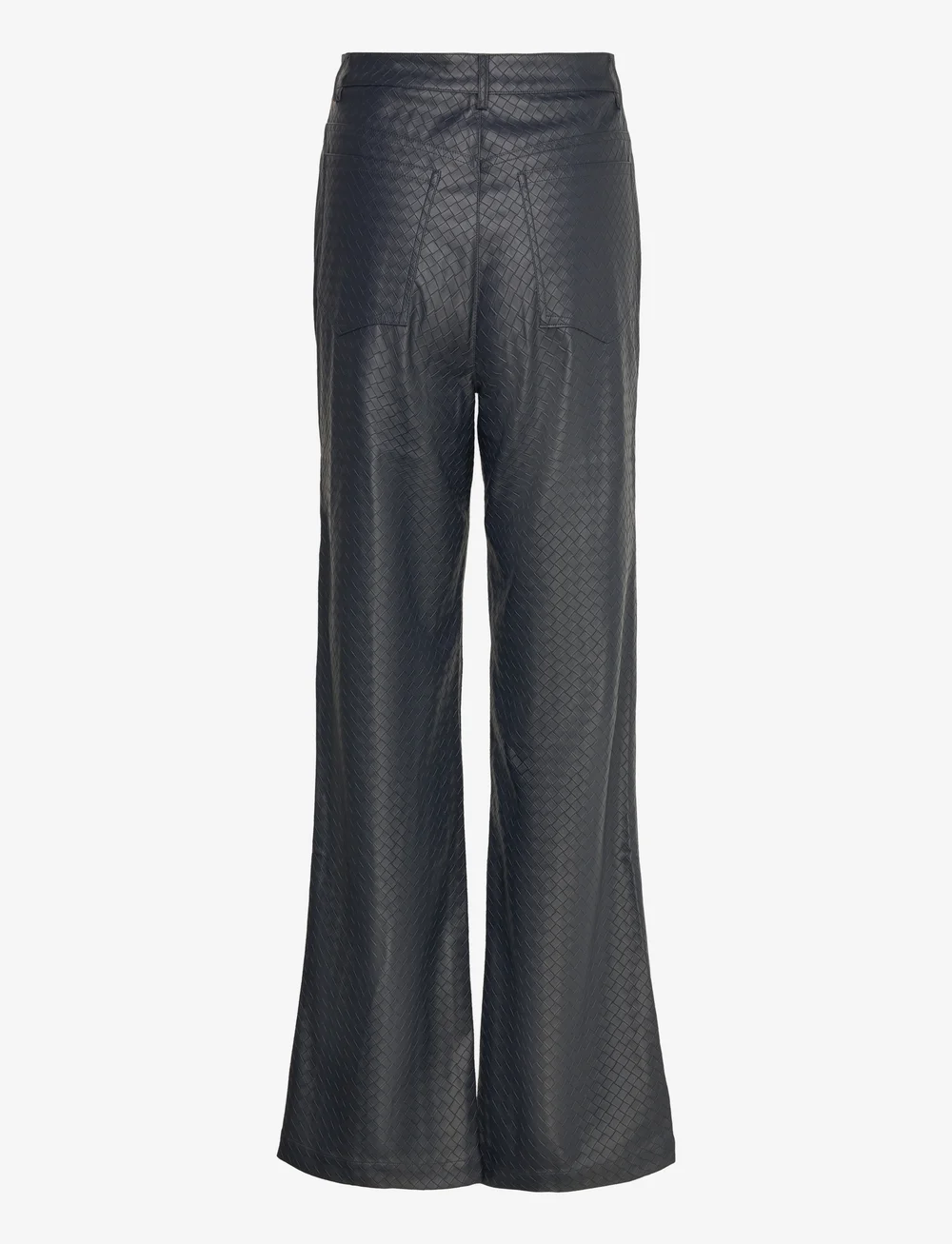 ROTATE Birger Christensen - Straight Braided Pants - lederhosen - sky captain (dark blue) - 1