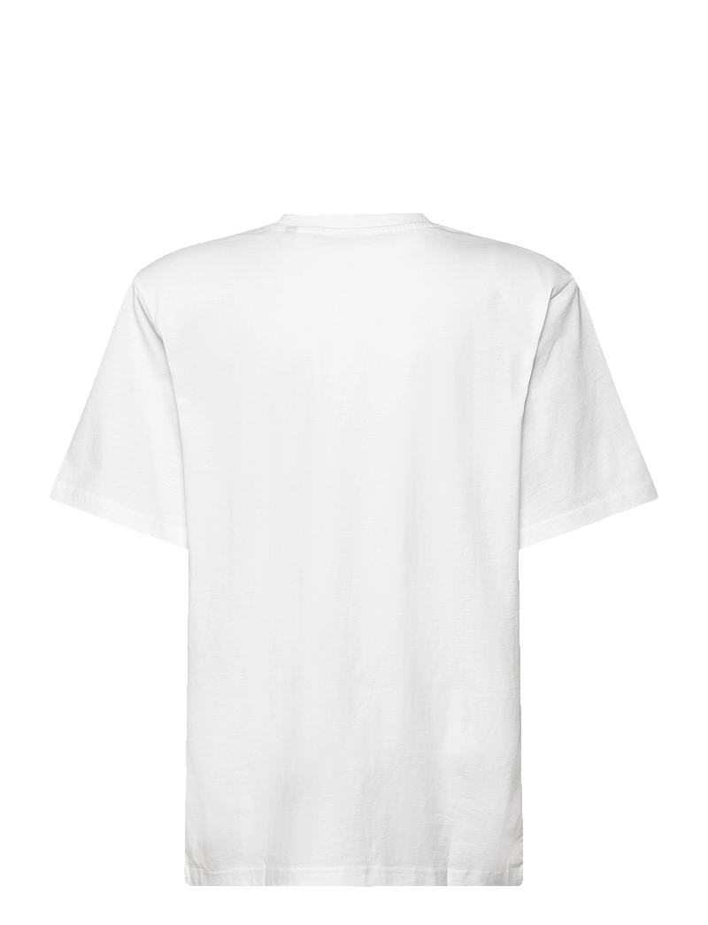 ROTATE Birger Christensen - Light Oversized T-Shirt - t-shirts - bright white - 1