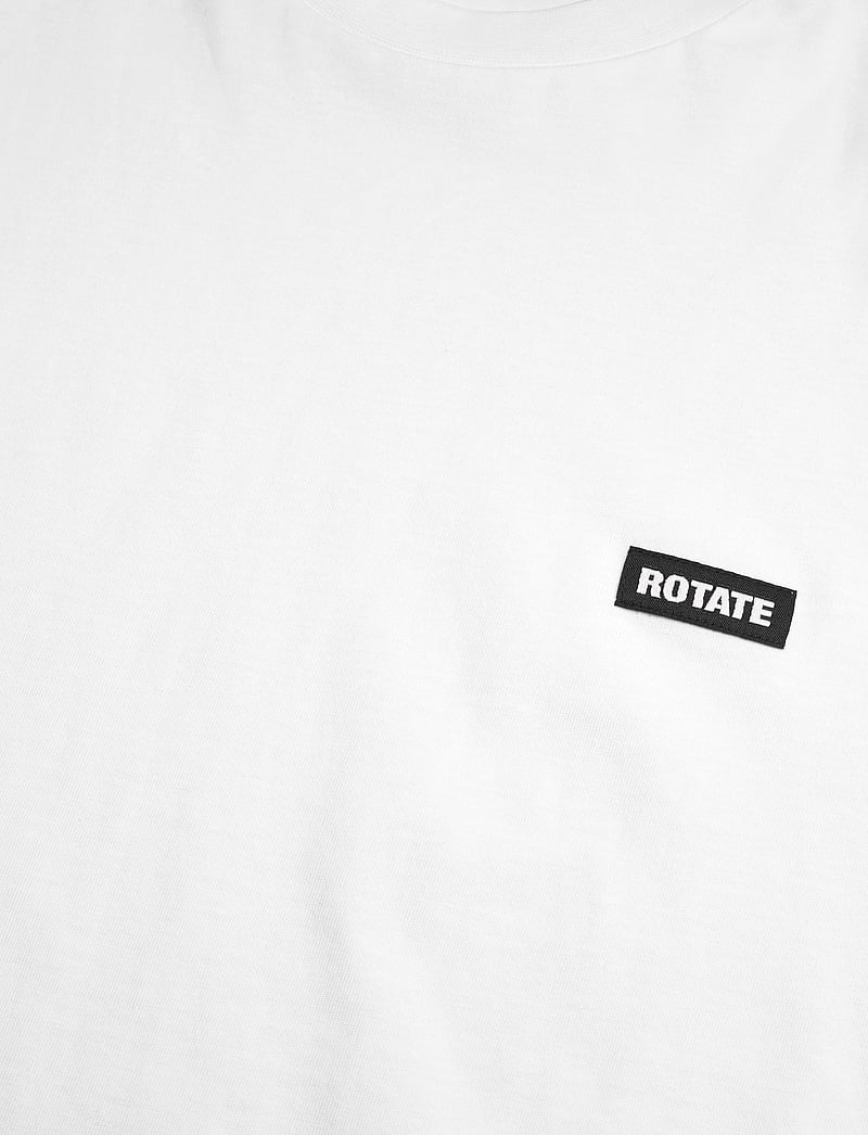 ROTATE Birger Christensen - Light Oversized T-Shirt - t-shirts - bright white - 2