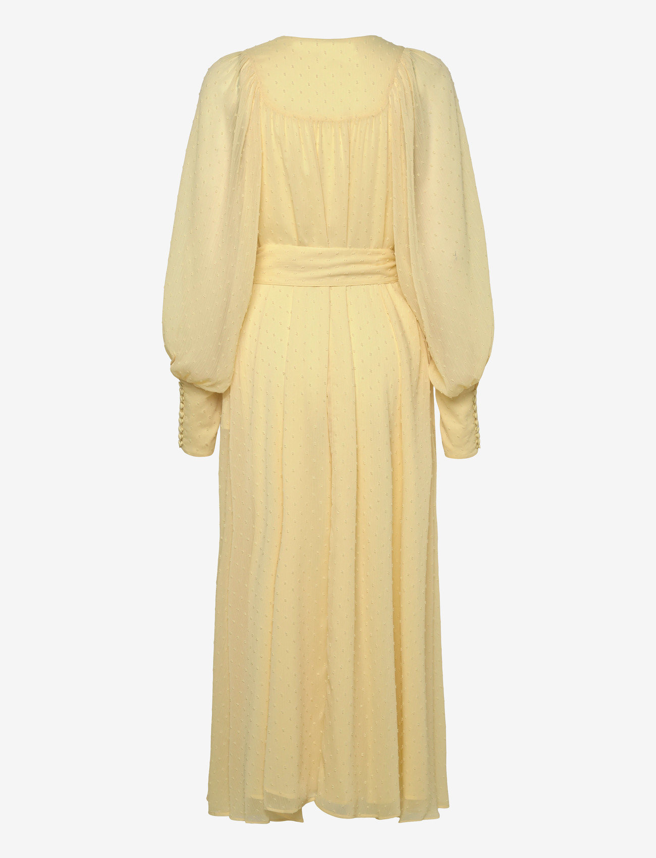 ROTATE - MIDI DRESS WITH BELT - sommerkjoler - pastel yellow - 2
