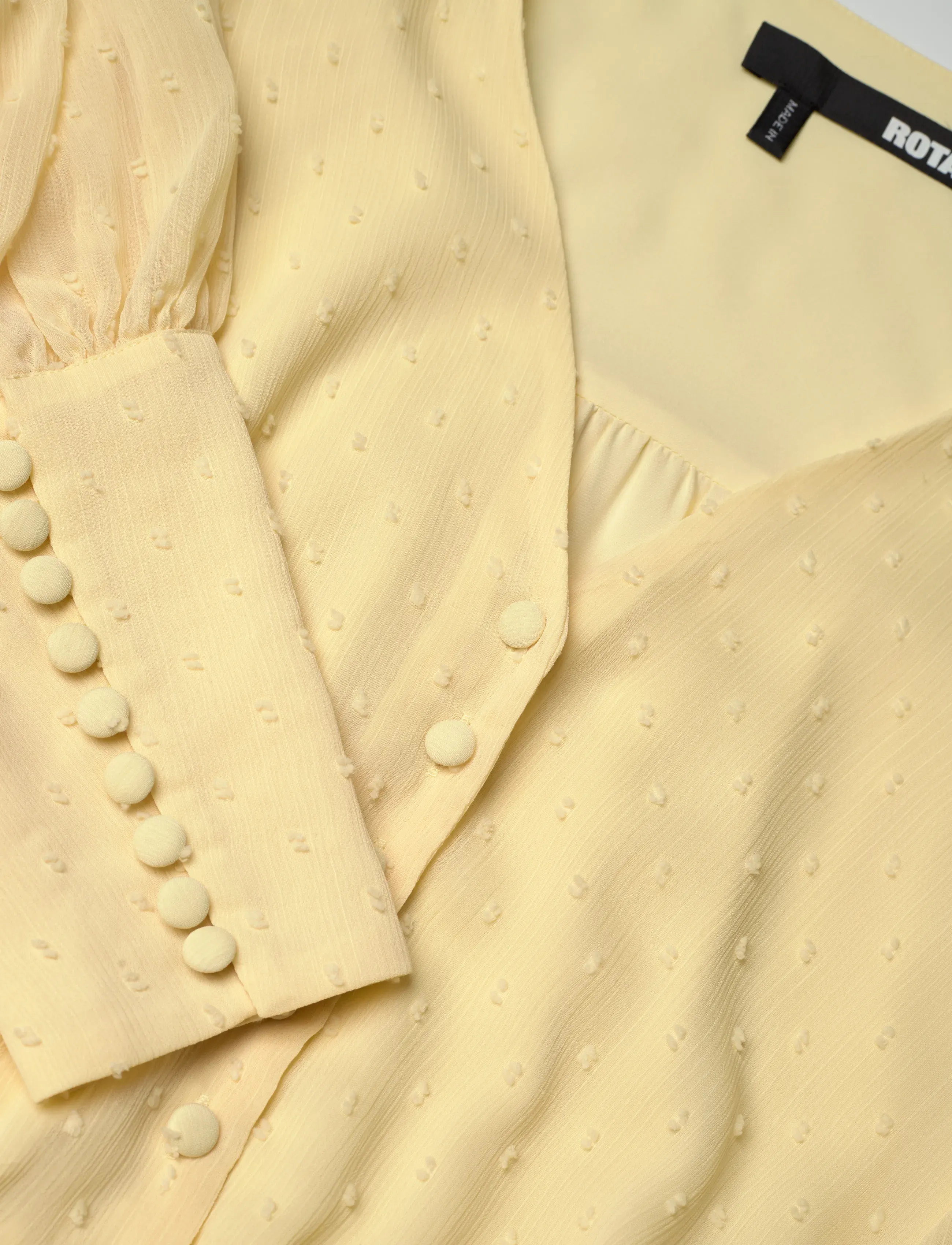 ROTATE - MIDI DRESS WITH BELT - sommerkleider - pastel yellow - 3