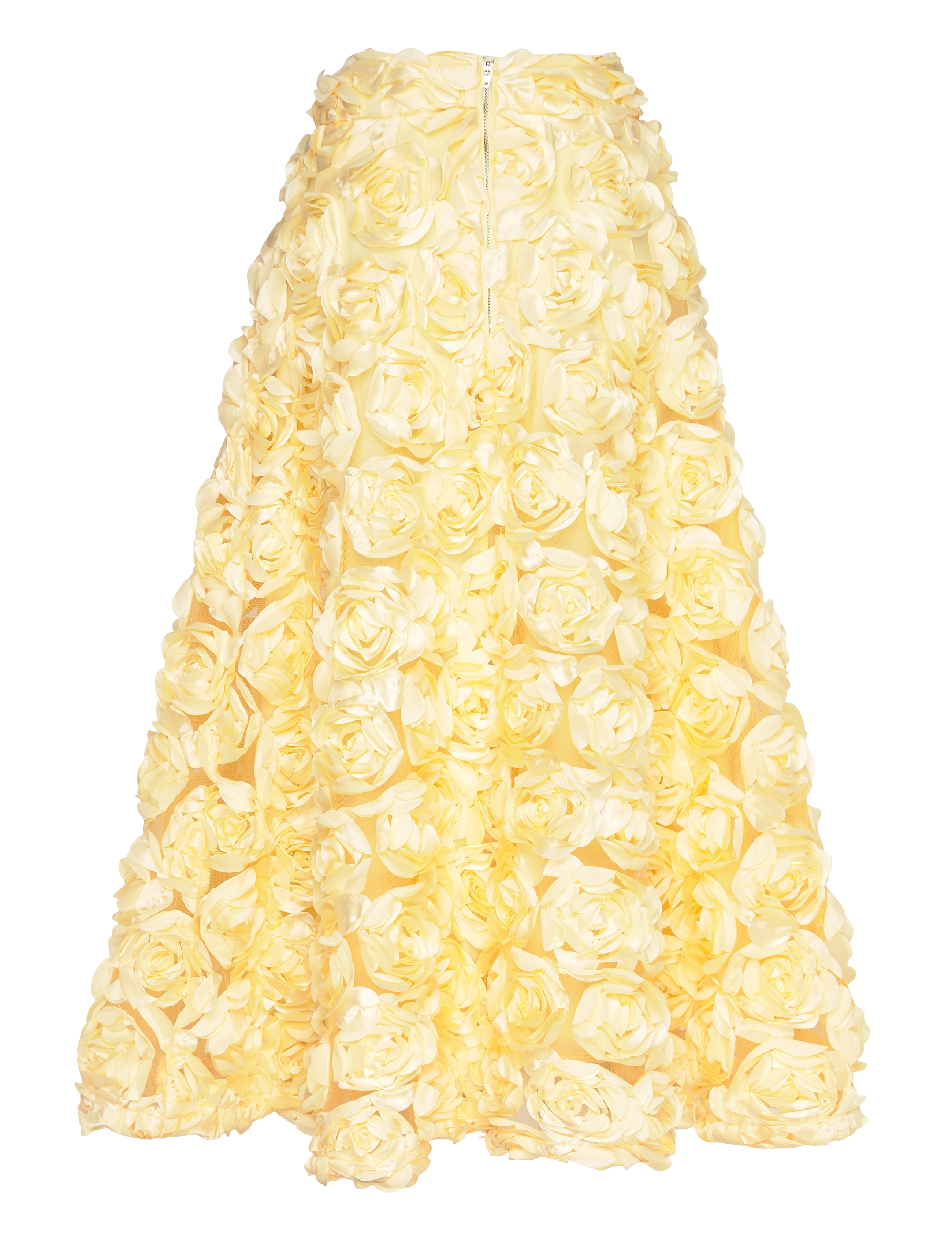 ROTATE - Maxi Sun Skirt - maxi röcke - pastel yellow - 1