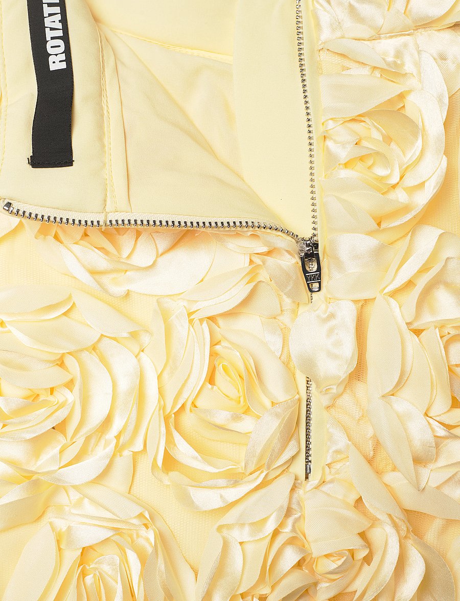ROTATE - Maxi Sun Skirt - maxi röcke - pastel yellow - 2